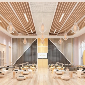 现代幼儿园3D模型下载